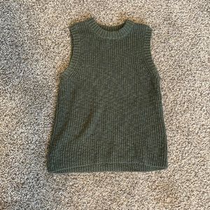 Green Sweater Vest from Lucky Brand